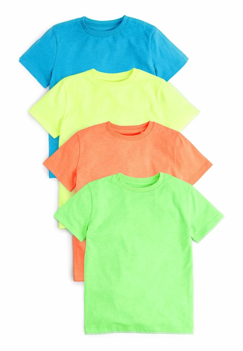 Next Kinder 4 PACK - T-Shirt Basic - Bright Fluros