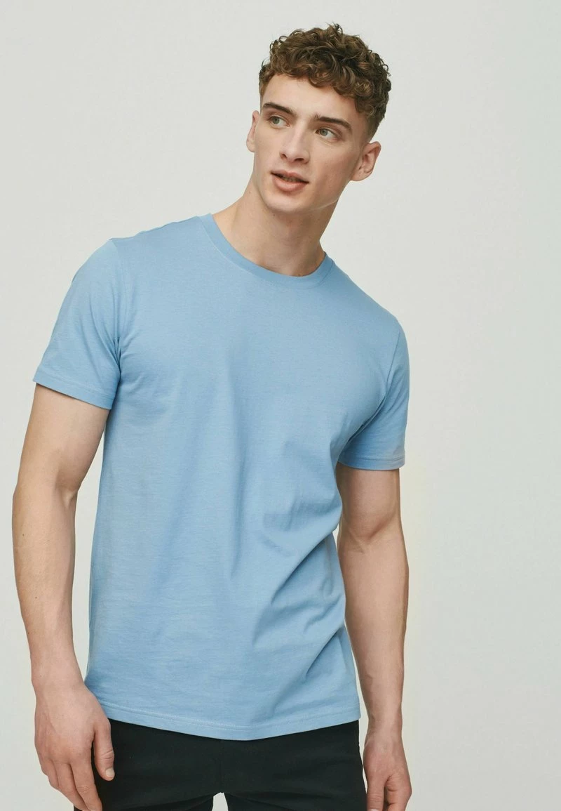 Next Herren T-Shirt Basic - Light Blue