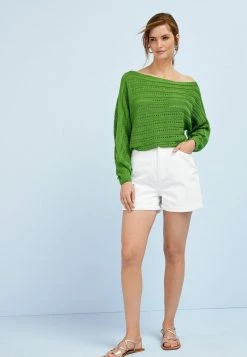 Next Damen STITCH - Strickpullover - Green