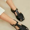 Next Damen Riemensandalette - Black