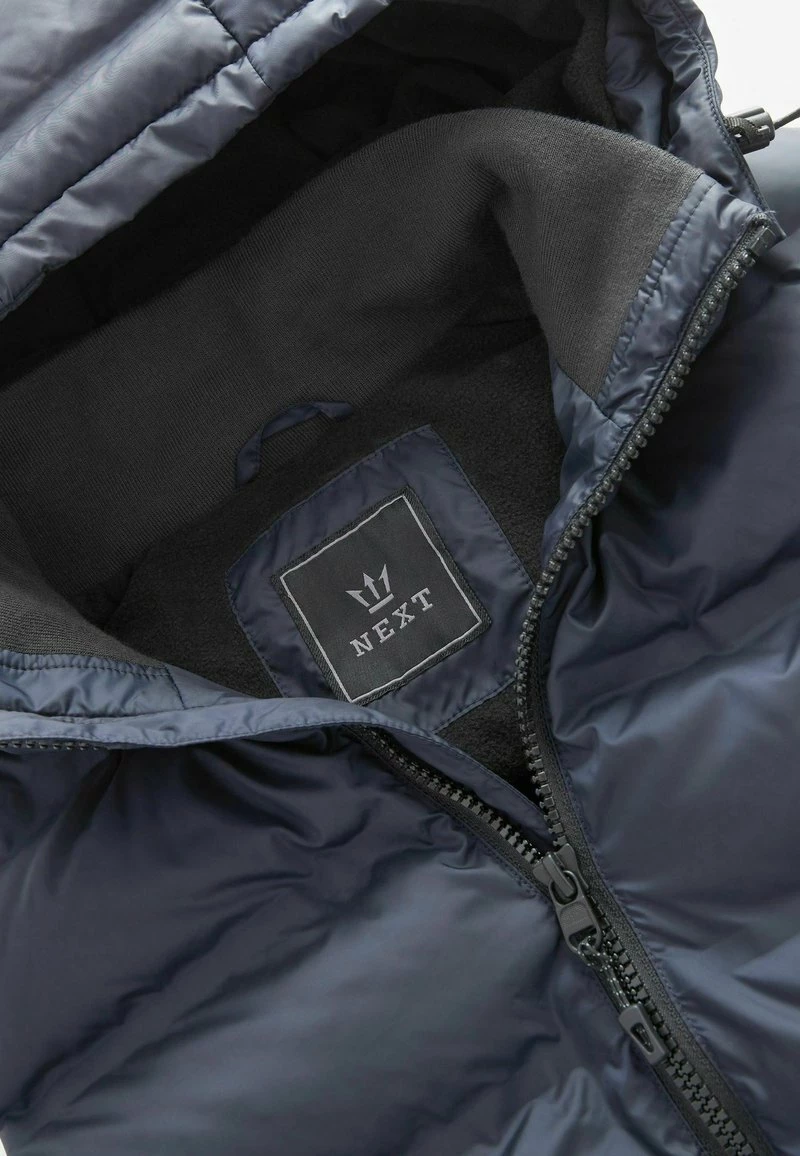 Next Herren SHOWER RESISTANT LONGLINE PUFFER - Weste - Navyblue – Bild 7
