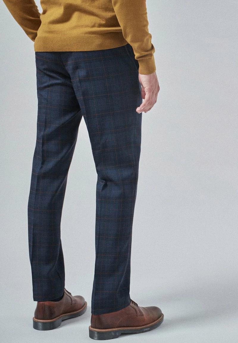 Next Herren REGULAR FIT CHECK - Chino - Blue – Bild 2