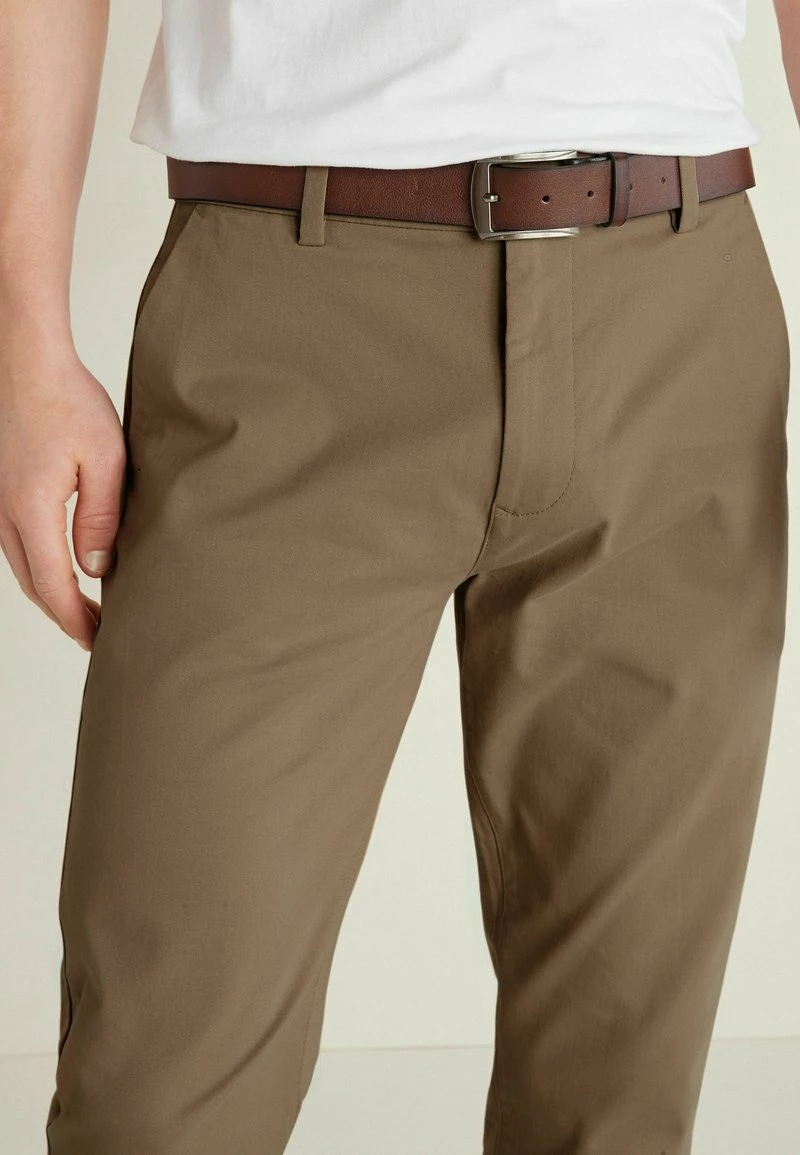 Next BELTED SOFT TOUCH - Chino - Stone | Herren – Bild 3