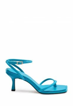 NEXT SIGNATURE STRAPPY TOE LOOP HEEL - Riemensandalette - Blue | Damen