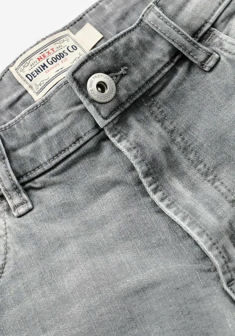 Next Herren GREEN CAST - Jeans Shorts - Grey Mid Wash – Bild 6