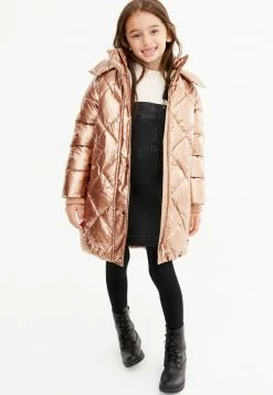 Next Kinder METALLIC - Wintermantel - Gold