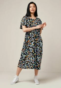 Next Damen Jerseykleid - Leopard Print
