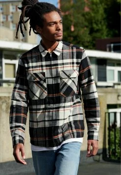 Next Herren Leichte Jacke - Black/red