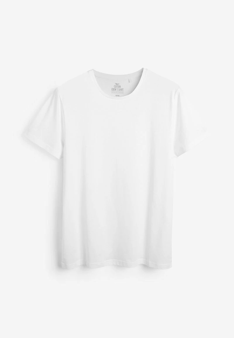 Next FIVE PACK - T-Shirt Basic - White | Herren – Bild 5