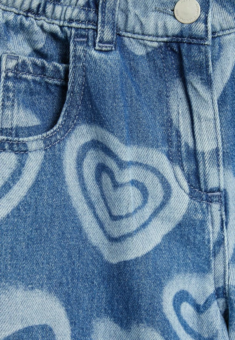 Next Kinder Jeans Relaxed Fit - Mottled Blue – Bild 6