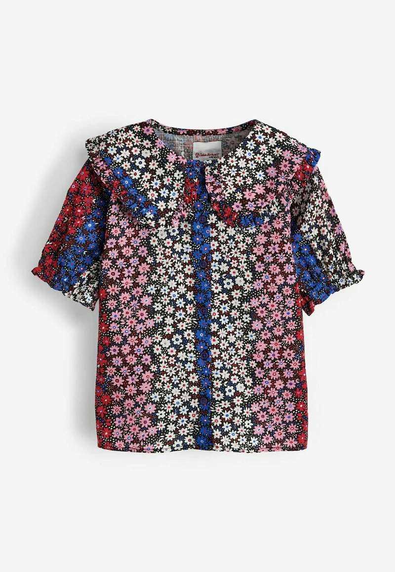 Next Kinder THROUGH WITH OVERSIZED COLLAR SET - Nachtwäsche Set - Red Blue White – Bild 2