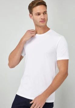 Next Herren CREW - T-Shirt Basic - Off White
