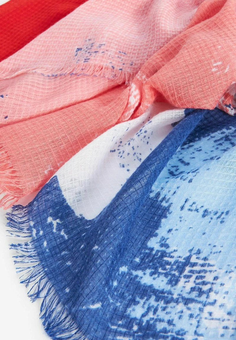 Next Damen Schal - Red Blue White – Bild 4