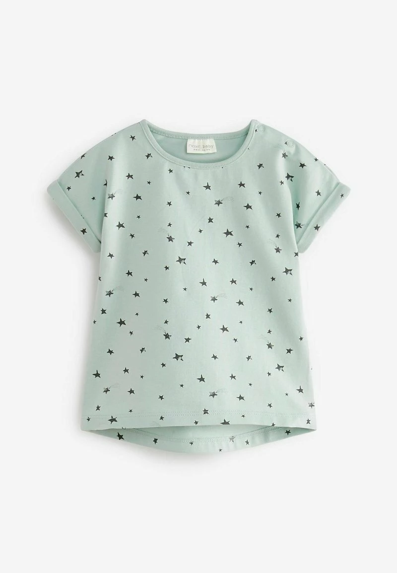 Next Kinder T-Shirt Print - Mint Green Pink And Cream – Bild 3