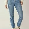 Next Damen Jeans Straight Leg - Blue