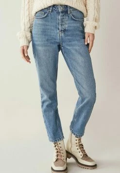 Next Damen Jeans Straight Leg - Blue