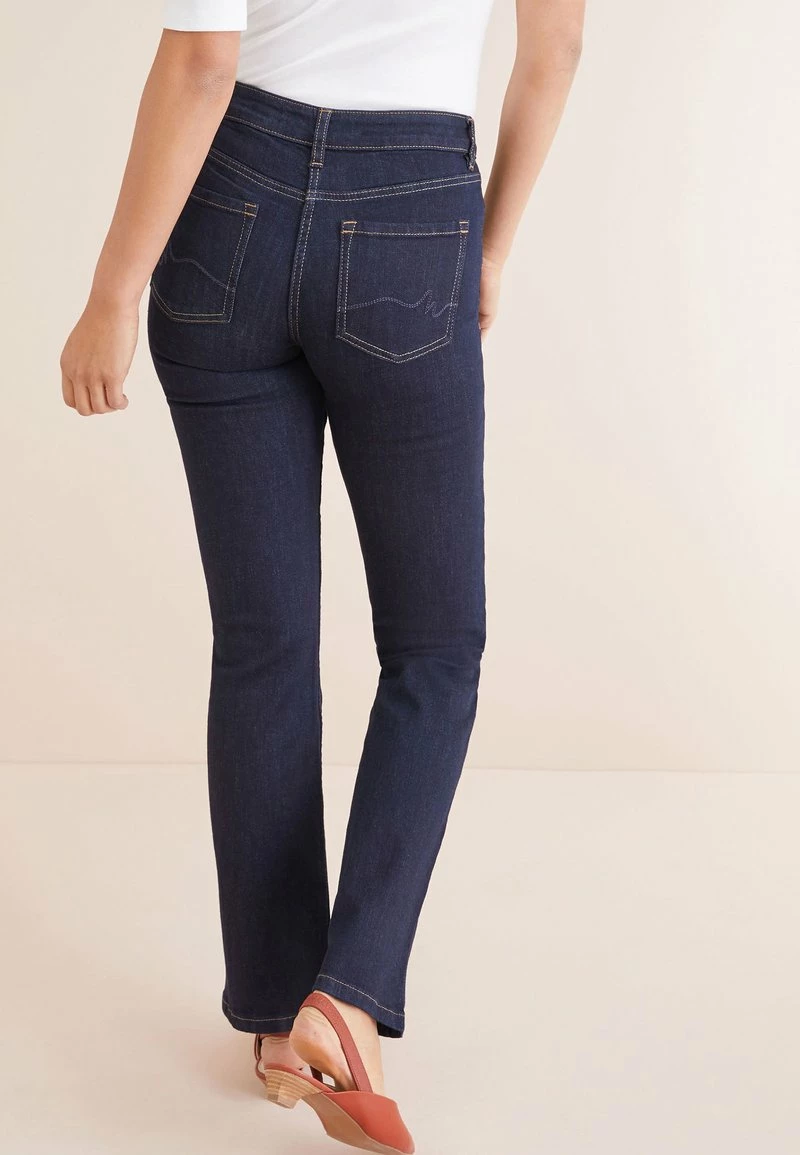 Next Damen Jeans Bootcut - Mottled Royal Blue – Bild 3