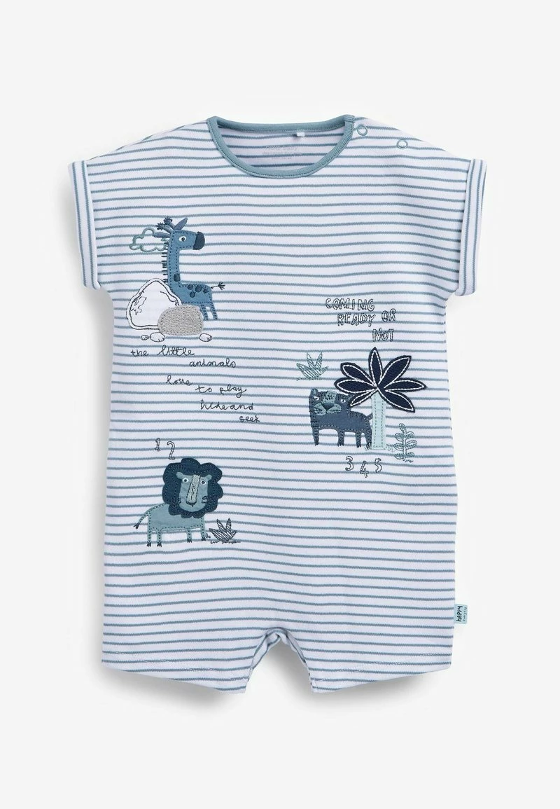 Next 3 PACK - Jumpsuit - Blue Lion Print | Kinder – Bild 5