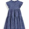 Next TIERED FRILL - Freizeitkleid - Dark Blue | Kinder