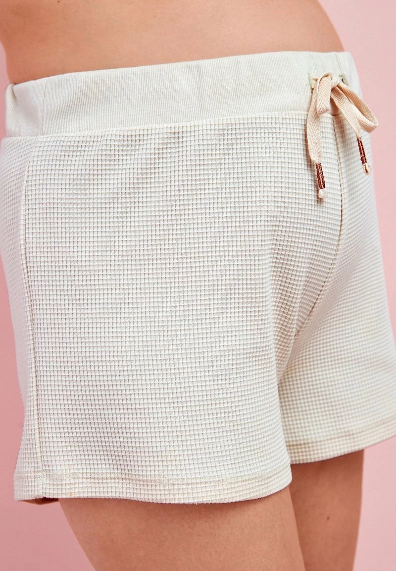 Next Damen WAFFLE - Shorts - Ecru Cream – Bild 3