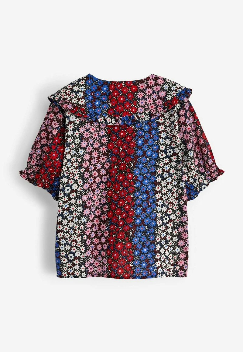 Next Kinder THROUGH WITH OVERSIZED COLLAR SET - Nachtwäsche Set - Red Blue White – Bild 3