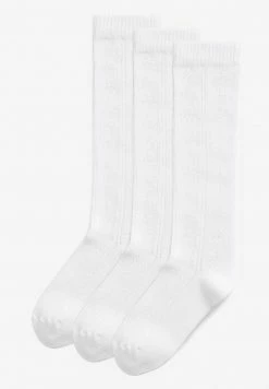 Next Kinder THREE PACK - Kniestrümpfe - White