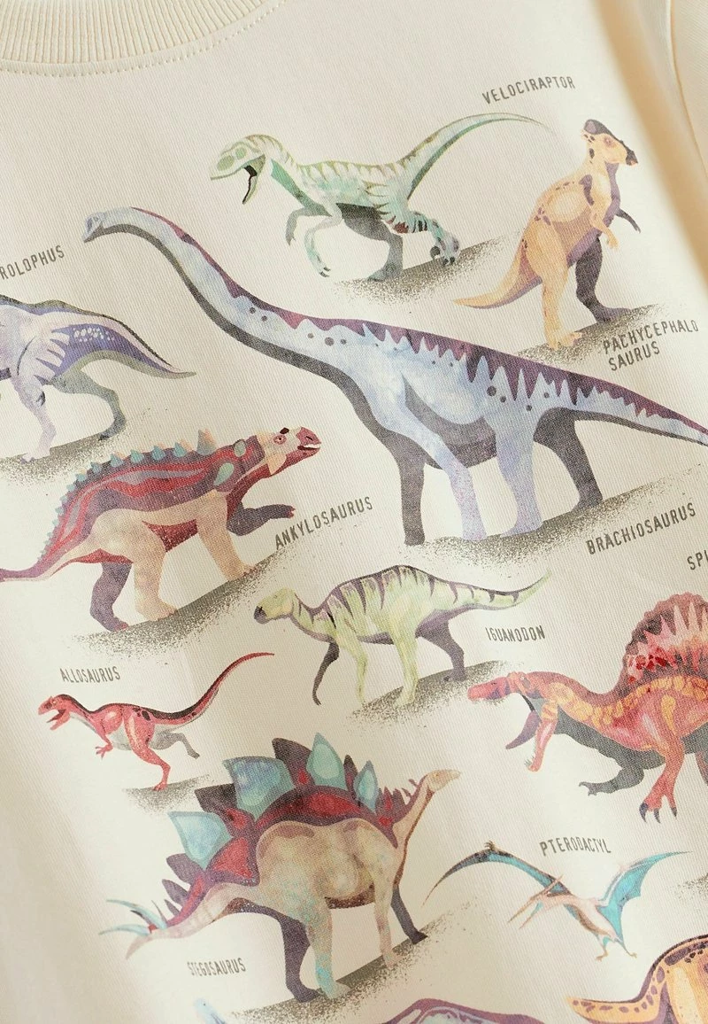 Next Kinder GRAPHIC - T-Shirt Print - Cream Dinosaurs – Bild 3