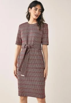 Next Damen PONTE BODYCON - Jerseykleid - Red