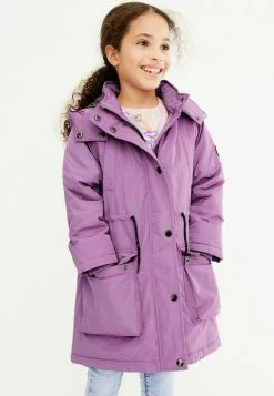 Next Kinder PARKAMANTEL - Wintermantel - Purple