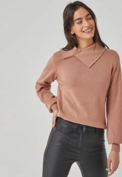 Next Damen Strickpullover - Off White