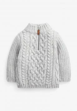 Next Kinder Strickpullover - Grey