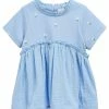 Next Kinder Bluse - Blue Ditsy