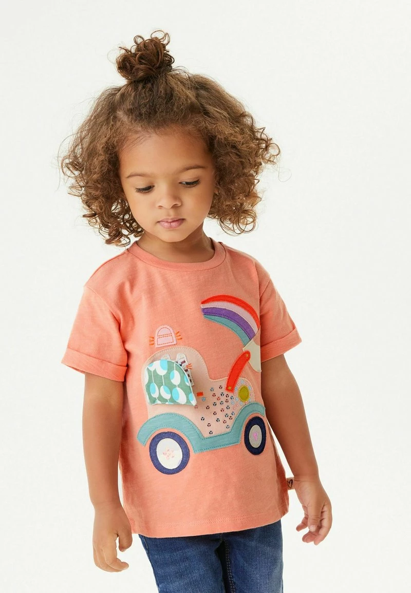 Next Kinder APPLIQUÉ - T-Shirt Print - Orange
