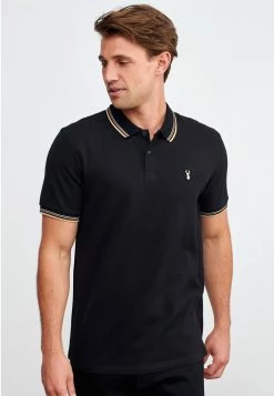 Next Herren TIPPED REGULAR FIT - Poloshirt - Black