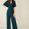 Next Damen FLUTE V-NECK - Jumpsuit - Dark Blue