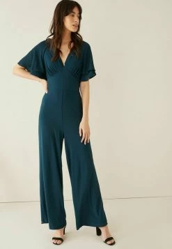 Next Damen FLUTE V-NECK - Jumpsuit - Dark Blue
