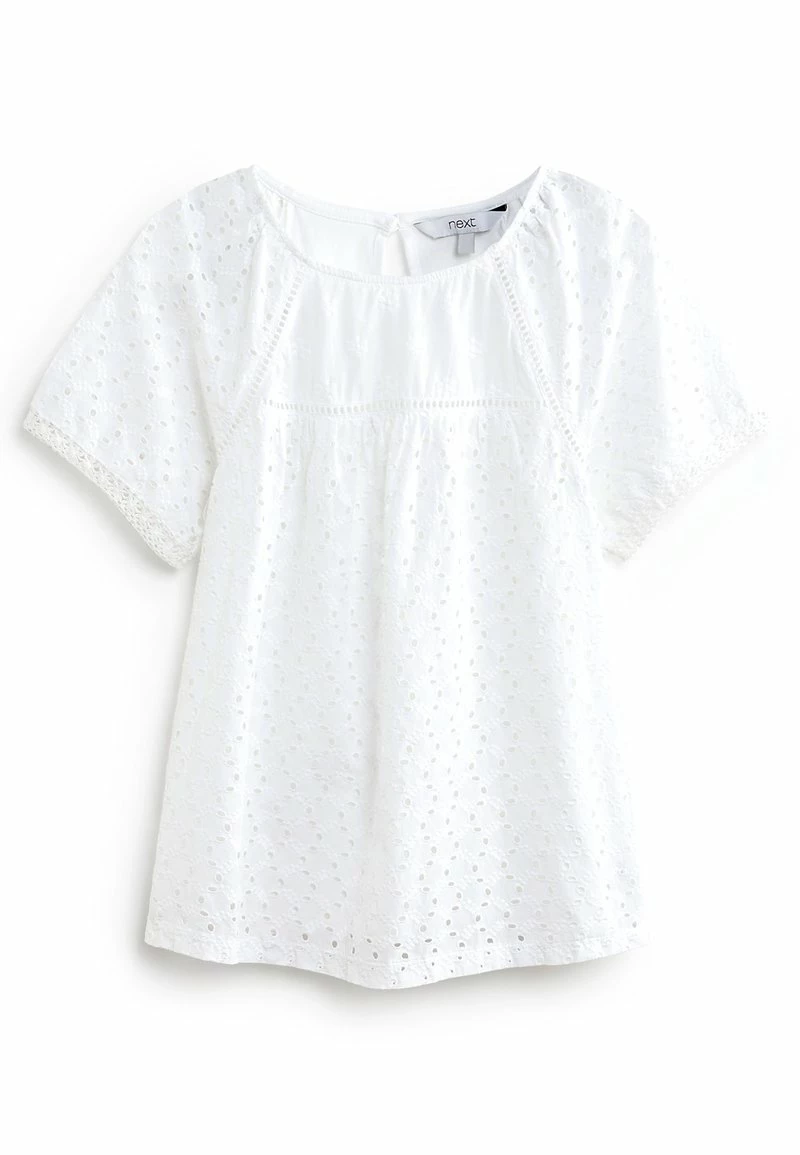 Damen NEXT BRODERIE - Bluse - White – Bild 5