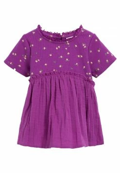 Next Kinder Bluse - Purple Ditsy