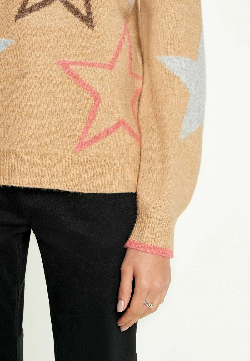 Next Damen FUN STAR - Strickpullover - Camel – Bild 3