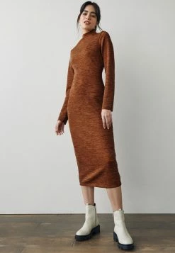 Next Damen Etuikleid - Apricot