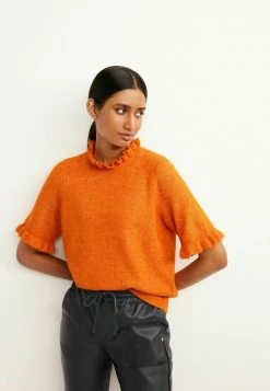Next RUFFLE - Strickpullover - Ochre | Damen