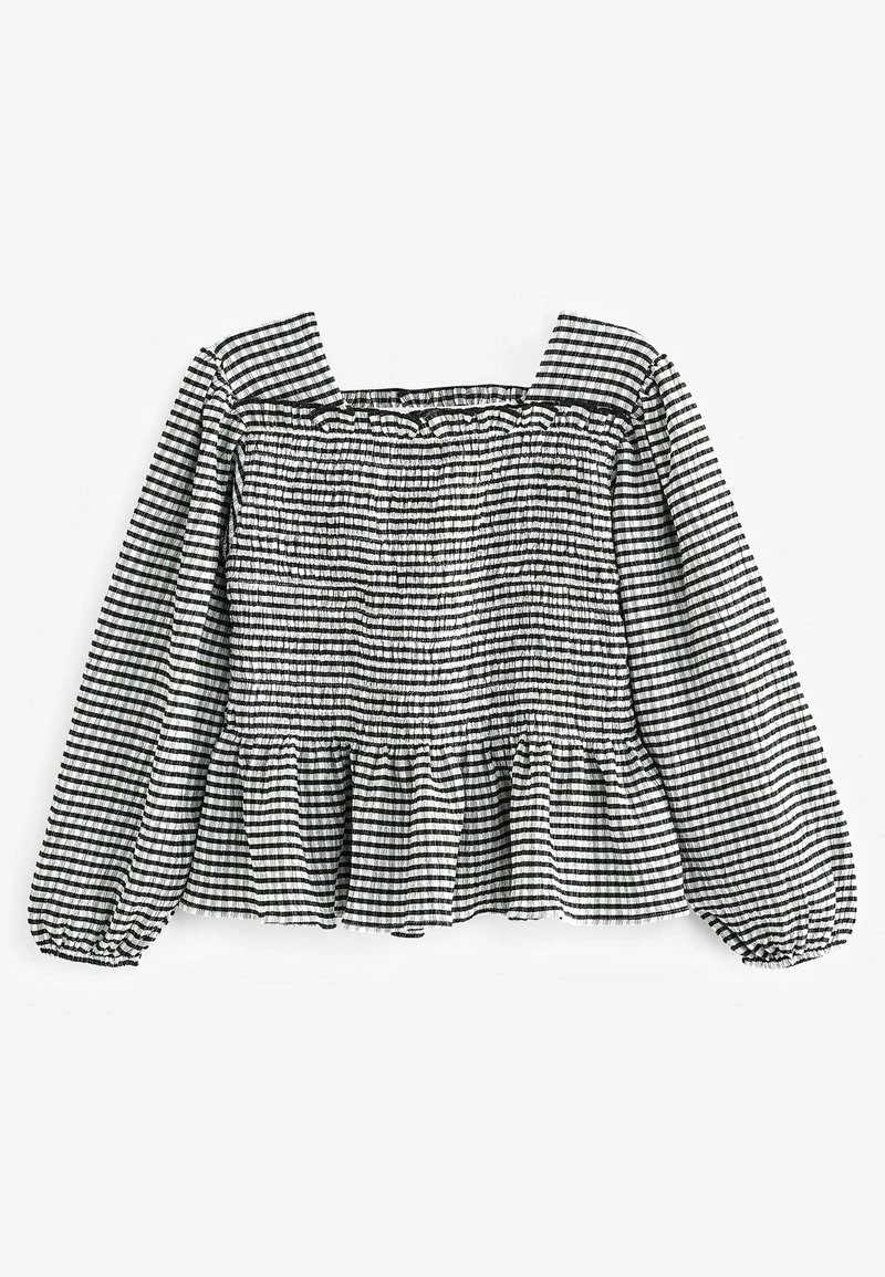 Next Kinder Bluse - Black White – Bild 2