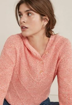 Next Damen ACID WASH - Strickpullover - Pink