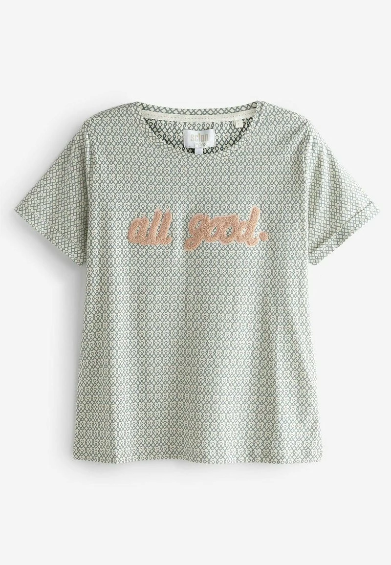 Next Damen SCION SET - Nachtwäsche Set - Grey Pink White – Bild 5