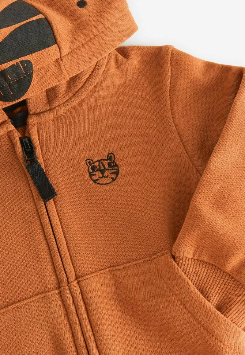 Next CHARACTER - Kapuzenpullover - Orange Tiger | Kinder – Bild 3