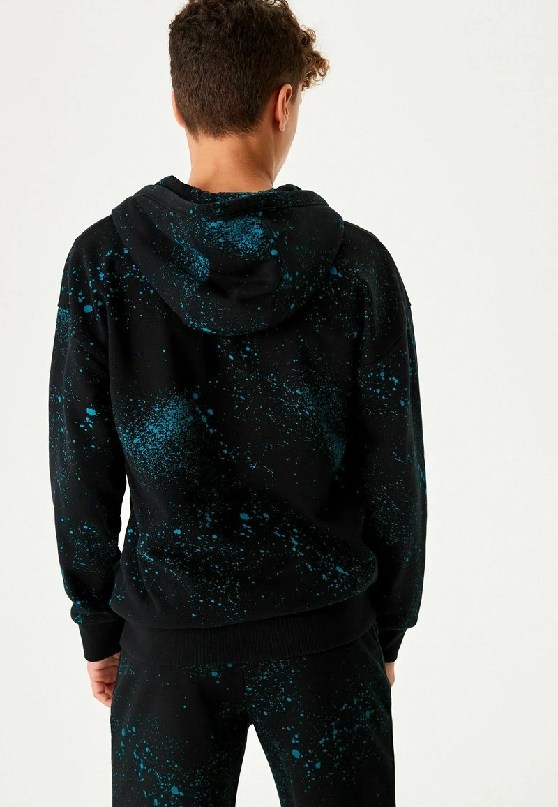 Next Kinder PAINT SPLAT - Sweatjacke - Blue/black – Bild 3