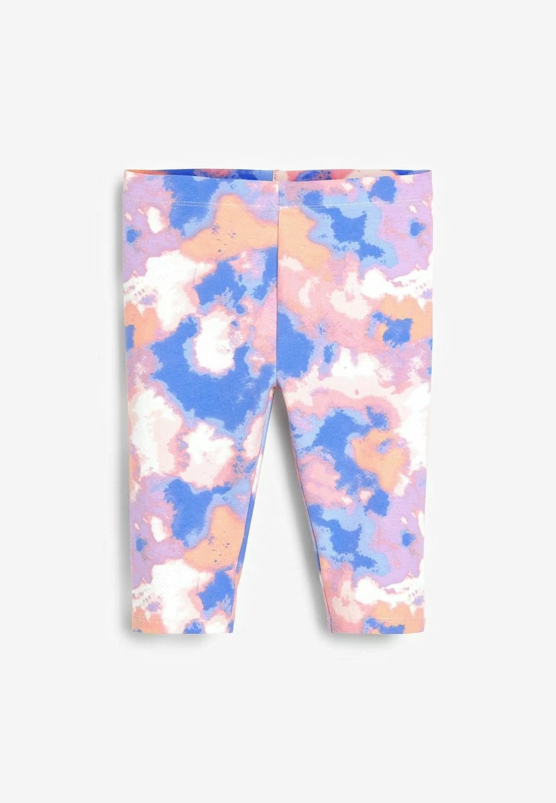 Next Kinder 2 PACK CROPPED - Leggings - Hosen - Blue Pink Tie Dye And Summer Print – Bild 2