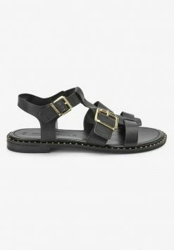 Next Damen GLADIATOR - Riemensandalette - Black
