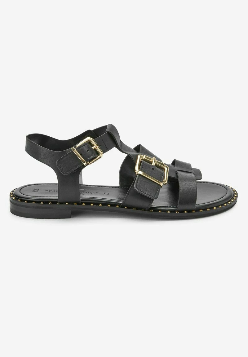 Next Damen GLADIATOR - Riemensandalette - Black