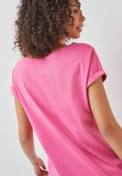 Next Damen T-Shirt Basic - Pink